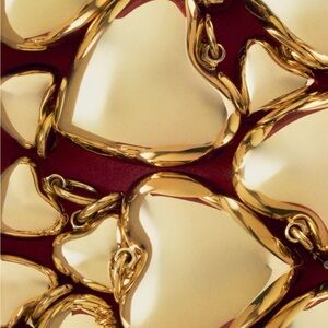 ROXANNE ASSOULIN The Big Puffy Heart Charm Gold